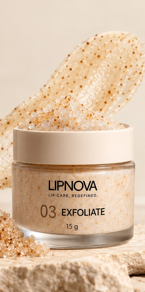 EXFOLIATE, pot exfoliant lèvres LIPNOVA